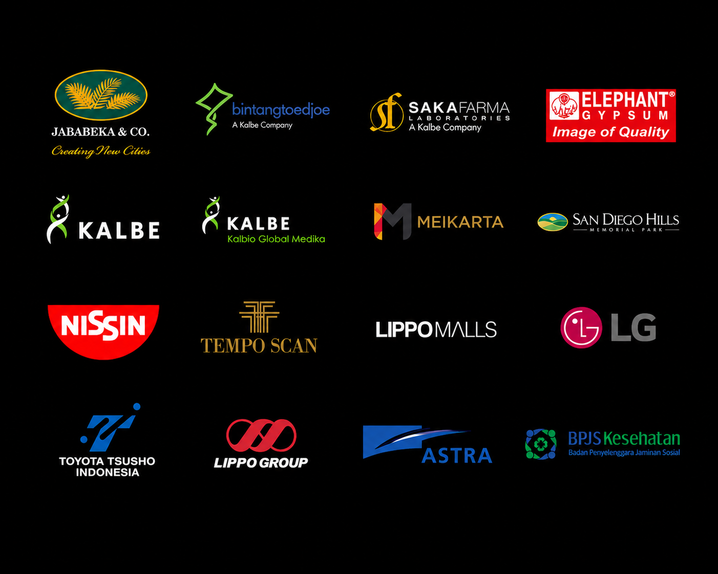 Authorized distributor untuk brand-brand terpercaya